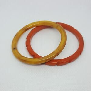 Pair of 40's Bakelite Bangles